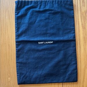 Saint Laurent Drawstring Dust Bag
